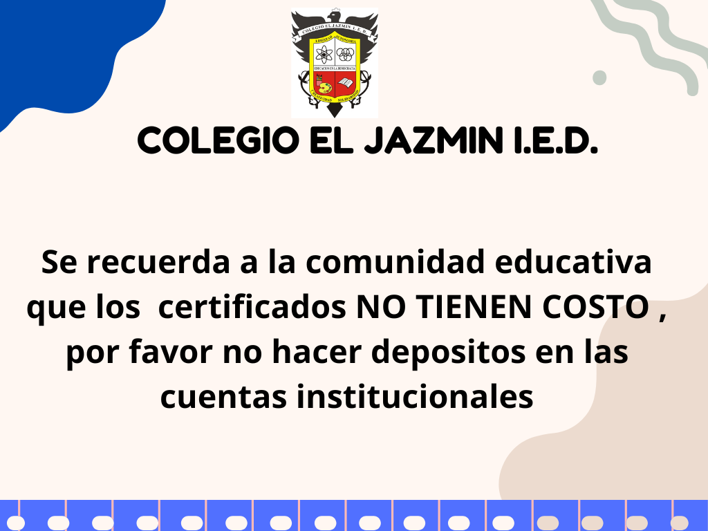 Informacion importante para la comunidad
